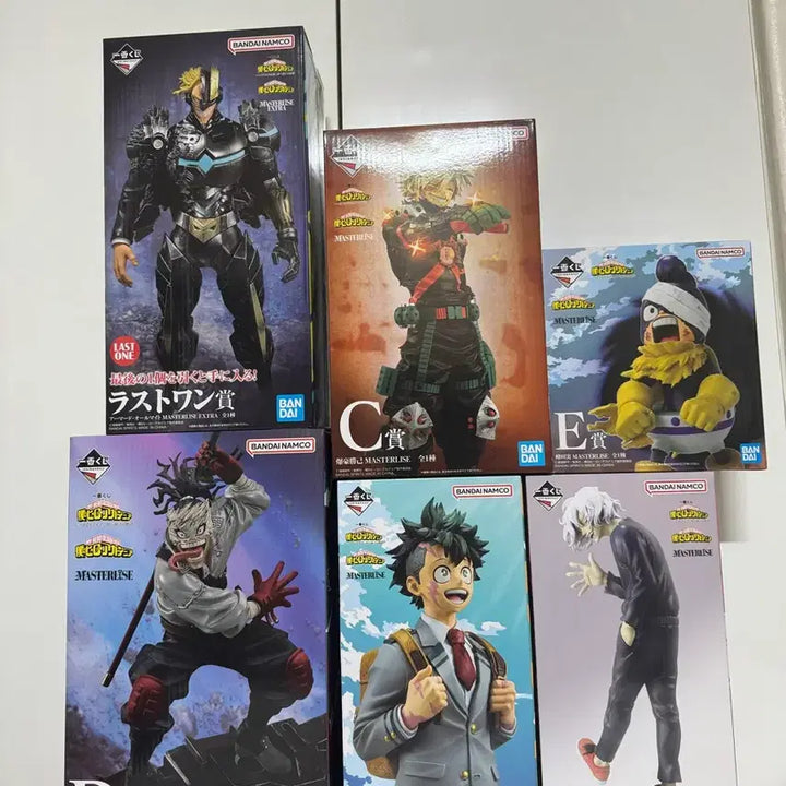 [BUNJANG] My Hero Academia Ichiban Kuji Complete Set Figures / 나의 히어로 아카데미아 제일복권 전종 피규어 일괄