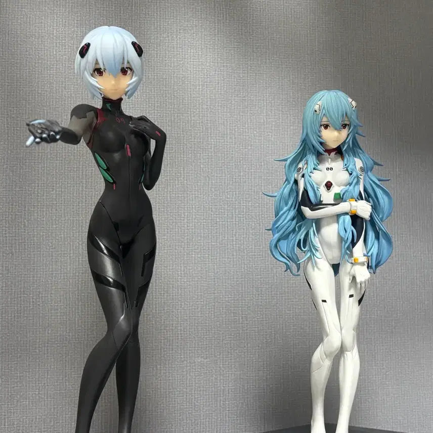 [BUNJANG] Evangelion Long Hair Rei Ayanami Figure Bundle Set / 7/28까지만 할인, 일괄) 에반게리온 장발레이 아야나미 레이 팝업퍼레이드 피규어