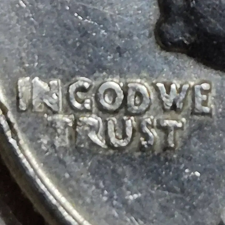 [BUNJANG] 1964 Washington Quarter Dollar Silver Coin (90%) - Uncirculated, Double Die, Off-Center Error / 1964년 워싱턴 쿼터 달러 은화90%(완전미사용) 더블다이 오프센터 에러
