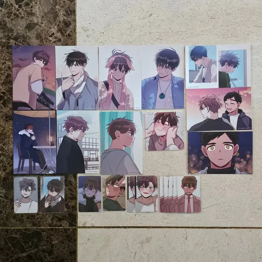 [BUNJANG] Su:hua Summer Sky Rain Collaboration Cafe Goods / 수화 여름하늘소낙비 여하소 비온아넥스 커 작가님 콜라보카페 굿즈