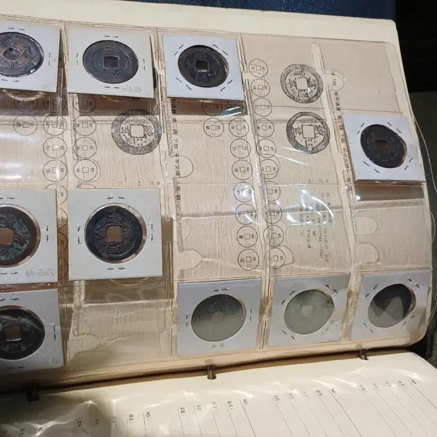 [BUNJANG] Sangpyeongtongbo Coin Bundle Set (10 pcs) / 상평통보 당이전 배통 우부 표 하부천자문전  10개 일괄