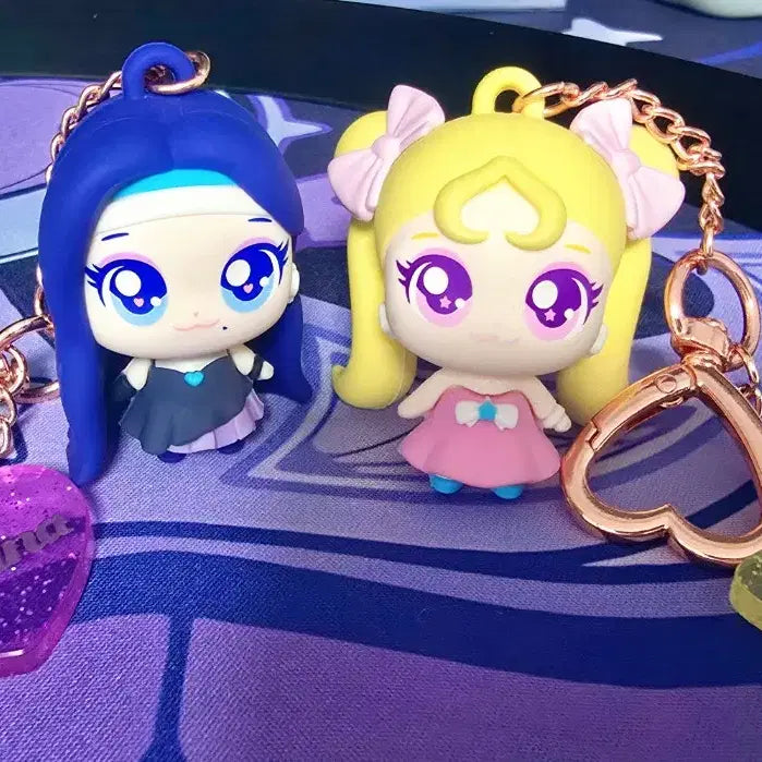 [BUNJANG] Aespa Karina Winter Character Figure Keyring Bundle Set / 에스파 티니핑 카리나핑 윈터핑 피규어키링