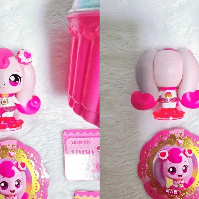 [BUNJANG] Catch Teenieping Berry Hat-chuping Cupcake Figure / 캐치티니핑 베리 하츄핑 컵케이크 피규어