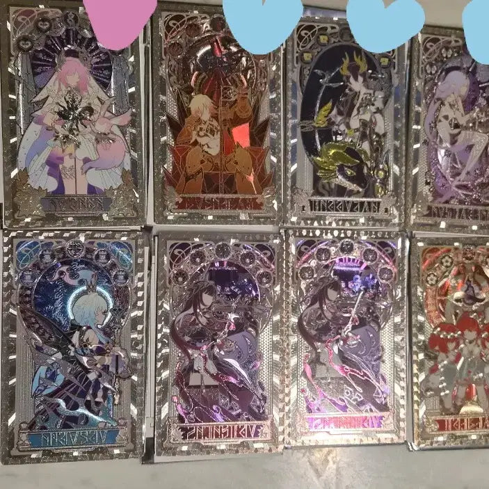 [BUNJANG] Honkai: Star Rail Holographic Refraction Tarot Cards / 붕스 붕괴 스타레일 내가 쓰는 대로 홀로그램 굴절 타로 카드 단항 등황 카스토리스 마이데이 아낙사