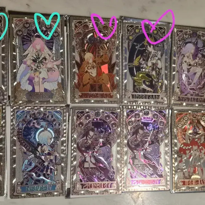 [BUNJANG] Honkai: Star Rail Holographic Refraction Tarot Cards / 붕스 붕괴 스타레일 내가 쓰는 대로 홀로그램 굴절 타로 카드 단항 등황 카스토리스 마이데이 아낙사
