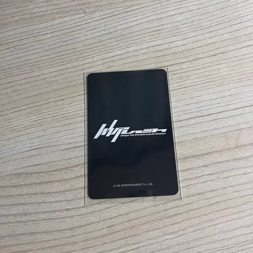 [BUNJANG] aespa Winter Winter WHIPLASH Apple Music POB (Photocard) / 에스파 윈터 위플래시 애플뮤직 특전 하츄핑