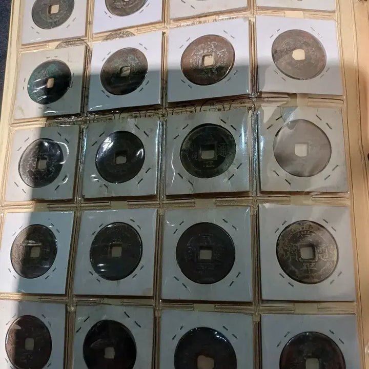 [BUNJANG] Sangpyeongtongbo Dang-o-jeon Coin Set (Lower Number 1-20) / 상평통보 당오전 배통 하부숫자1~20 완전세트