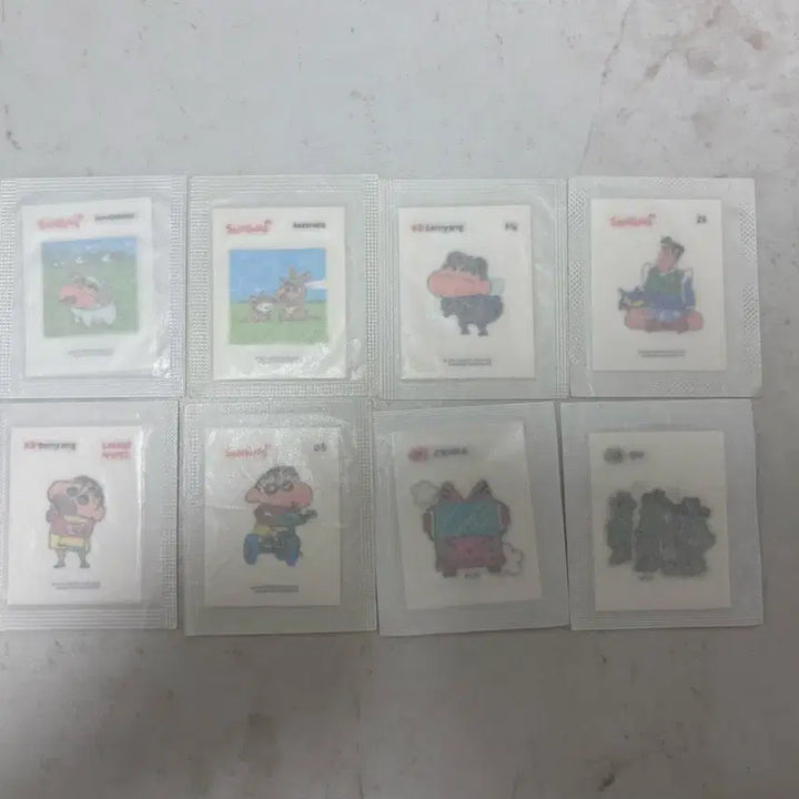 [BUNJANG] Crayon Shin-chan Sticker Collection (Sealed) - Samyang Crayon Shin-chan / 짱구 띠부씰 미개봉 판매 삼양짱구 구로고