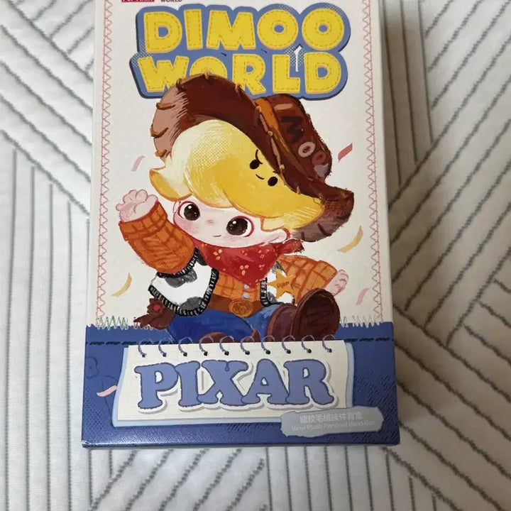 [BUNJANG] Pop Mart Dimoo World x Pixar Series Woody Doll Keychain (Sealed) / (미개봉 새상품) 팝마트 디무 월드 x 픽사 시리즈 인형 키링(우디)