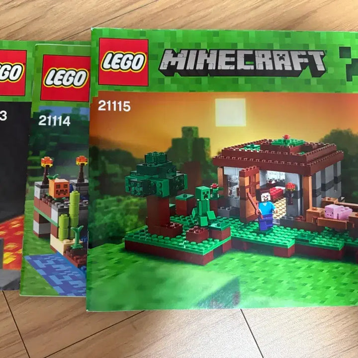 [BUNJANG] LEGO Minecraft 21113 21114 21115 Building Sets / 레고 마인크래프트 21113 21114 21115