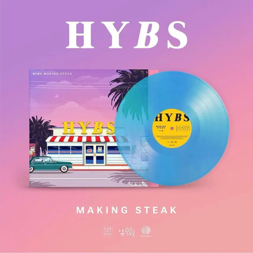 [BUNJANG] HYBS 1st Album Making Steak LP Blue / [LP] HYBS 정규 1집 메이킹 스테이크 LP 블루