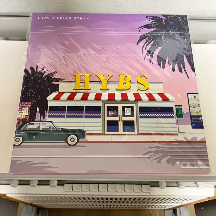 [BUNJANG] HYBS 1st Album Making Steak LP Blue / [LP] HYBS 정규 1집 메이킹 스테이크 LP 블루