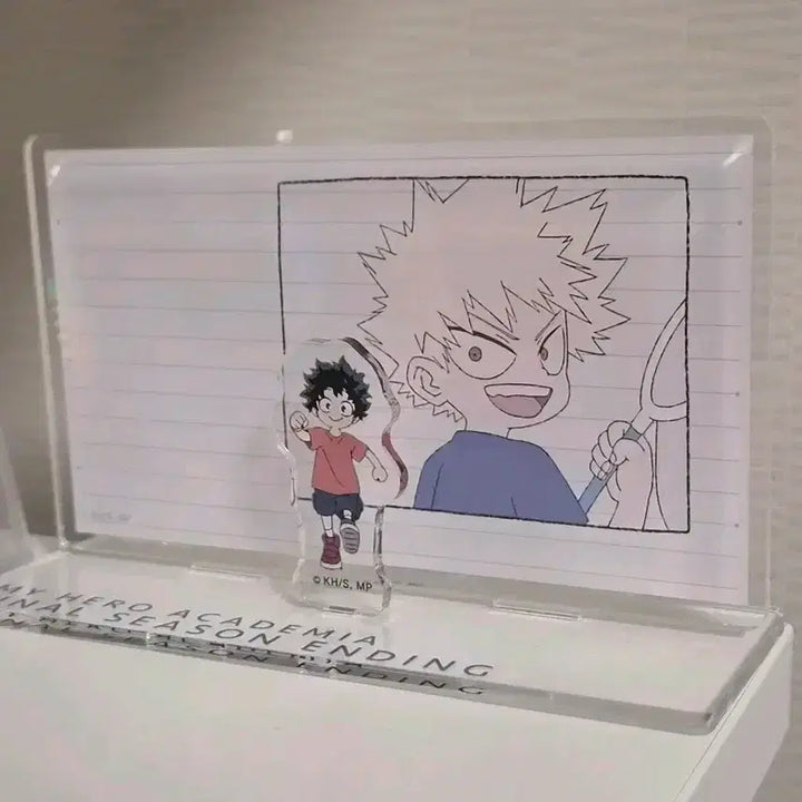 [BUNJANG] My Hero Academia Final Season ED Acrylic Diorama - Childhood Bakugo &amp; Midoriya (Sealed) / [미개봉] 히로아카 나히아 파이널시즌 ed 아크릴 디오라마 유년기바쿠고미도리야
