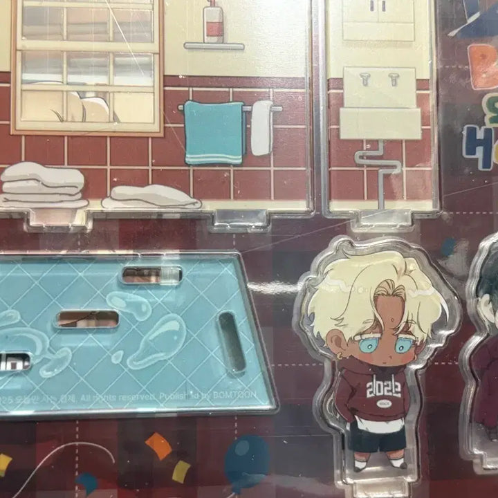 [BUNJANG] BAEKHYUN Spring Sweet Home Pop-up Studio Diorama (Sealed) / 백야의꽃길 봄스윗홈 팝업 방 디오라마 미개봉