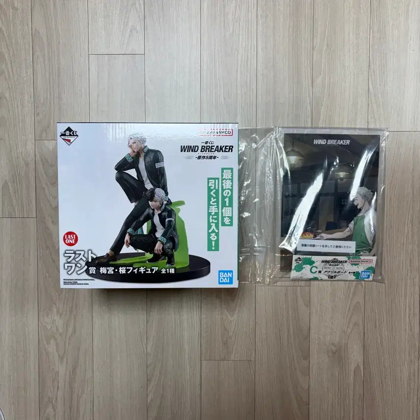 [BUNJANG] Winbre Umemiya Sakura Haruka 5th Anniversary Last One Prize Figure C Prize Acrylic Frame / 윈브레 우메미야 사쿠라 하루카 5주년 라스트원 피규어 C상 아크릴 액자