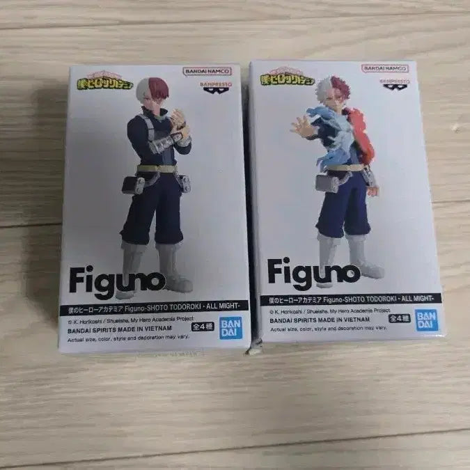 [BUNJANG] My Hero Academia Todoroki Shoto 2 Types Bundle Set Figures (Sealed) / 미개봉 일괄 나히아 피구노 나의 히어로 아카데미아 피규어 토도로키 쇼토 2종