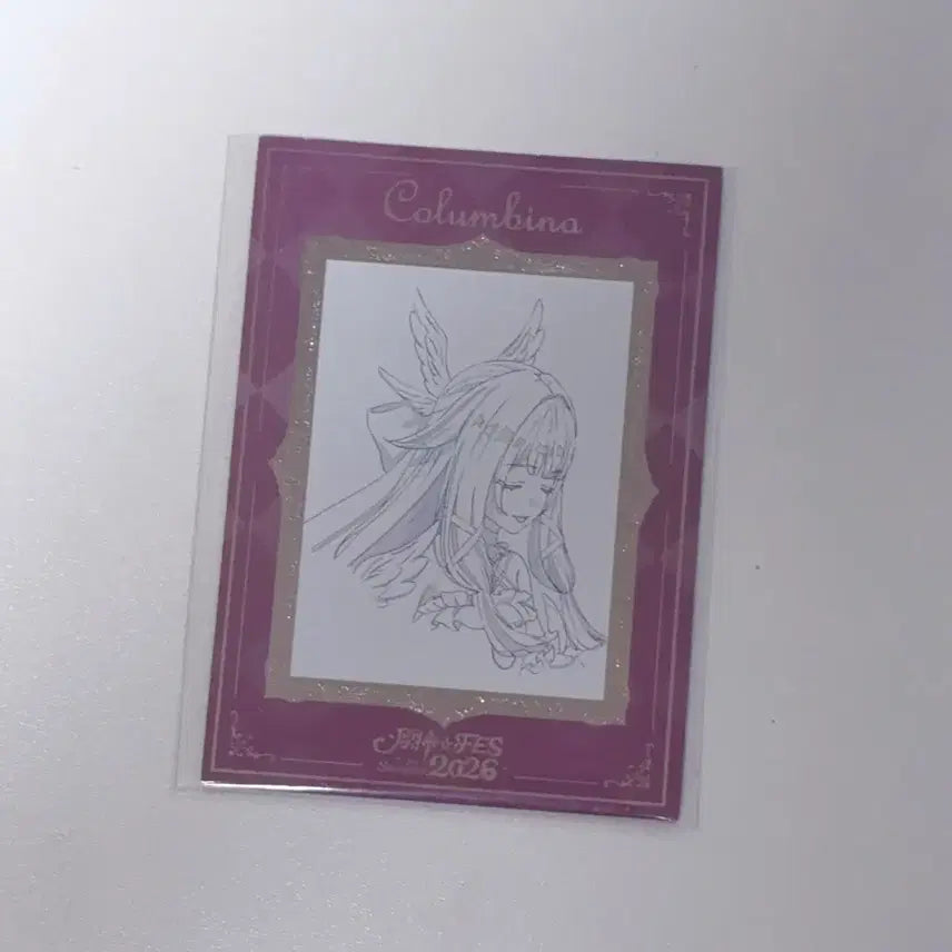 [BUNJANG] Genshin Impact Hoyofest Colombina Photocard / 원신 호요페스 콜롬비나 포토카드