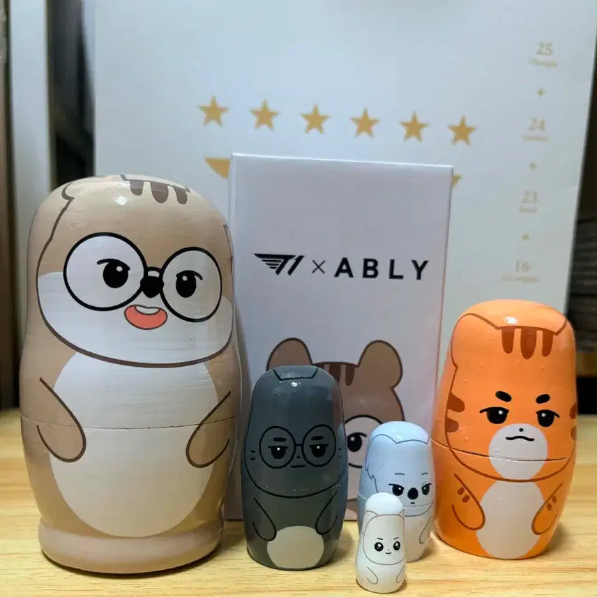 [BUNJANG] T1 x Ably Matryoshka Doll / T1 x Ably 티원 에이블리 마트료시카