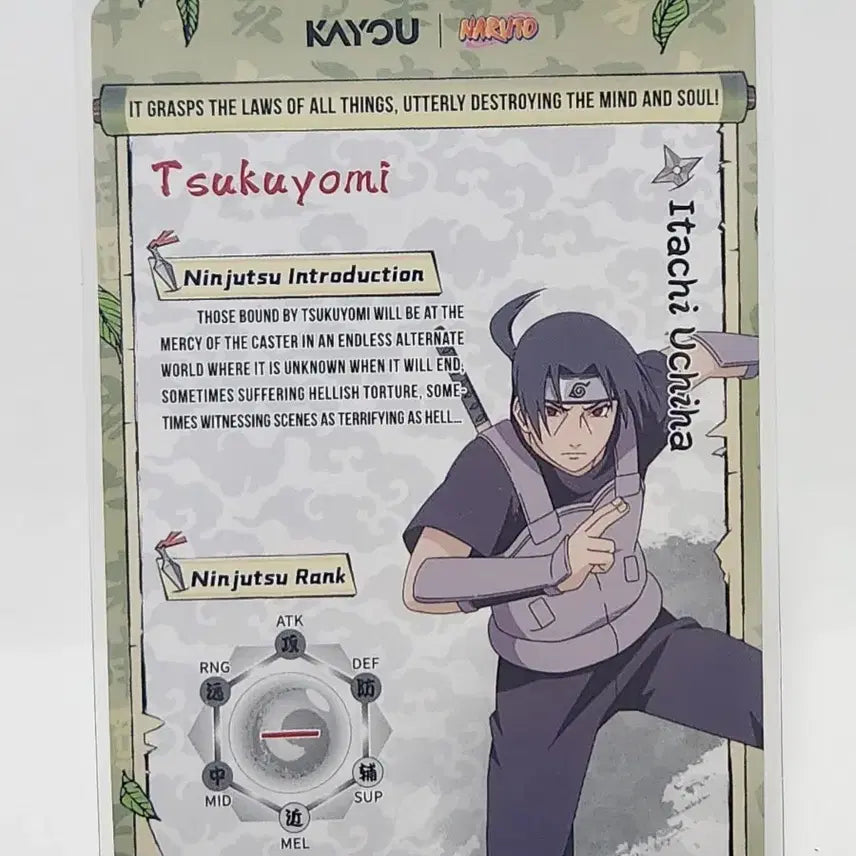 [BUNJANG] Naruto Card Uchiha Itachi SSR / (영판) 나루토카드 우치하 이타치 ssr