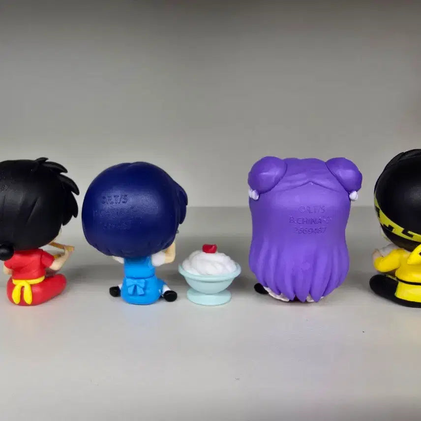 [BUNJANG] Ranma 1/2 Mogumogu Yumyum Figure Set / 란마 1/2 모구모구 냠냠  란마 샴푸 아카네 료가