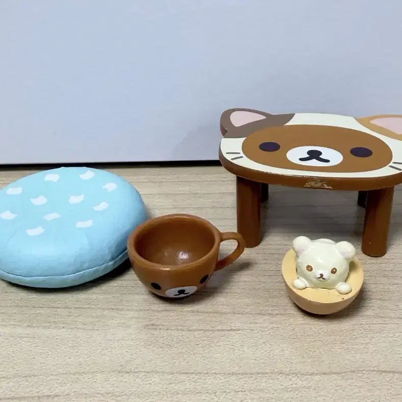 [BUNJANG] Re-Ment Rilakkuma Relaxed Cat Cafe Figure Set / 리멘트 리락쿠마 한가로운 고양이 카페 피규어
