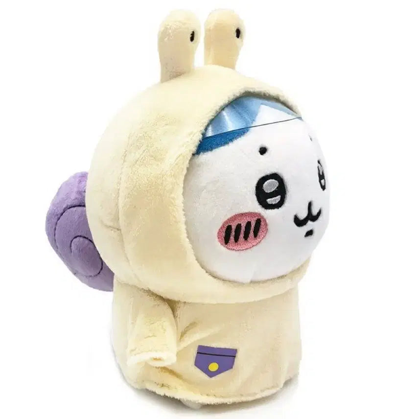 [BUNJANG] Munyakwi Hachiwale Potetama Raincoat Snail Plush / 먼작귀 우비 하치와레 포테타마 인형 비오는날 장마 달팽이
