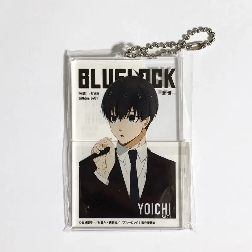 [BUNJANG] Blue Lock Isagi Yoichi Baseyard Suit Acrylic Card / 블루록 이사기 요이치 베이스야드 정장 아크릴 카드