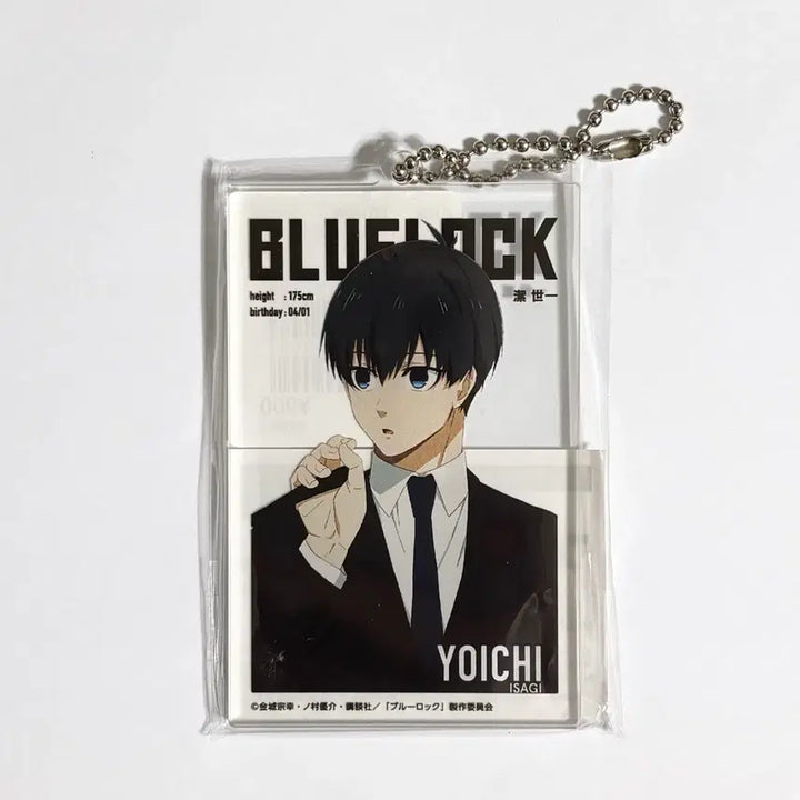 [BUNJANG] Blue Lock Isagi Yoichi Baseyard Suit Acrylic Card / 블루록 이사기 요이치 베이스야드 정장 아크릴 카드