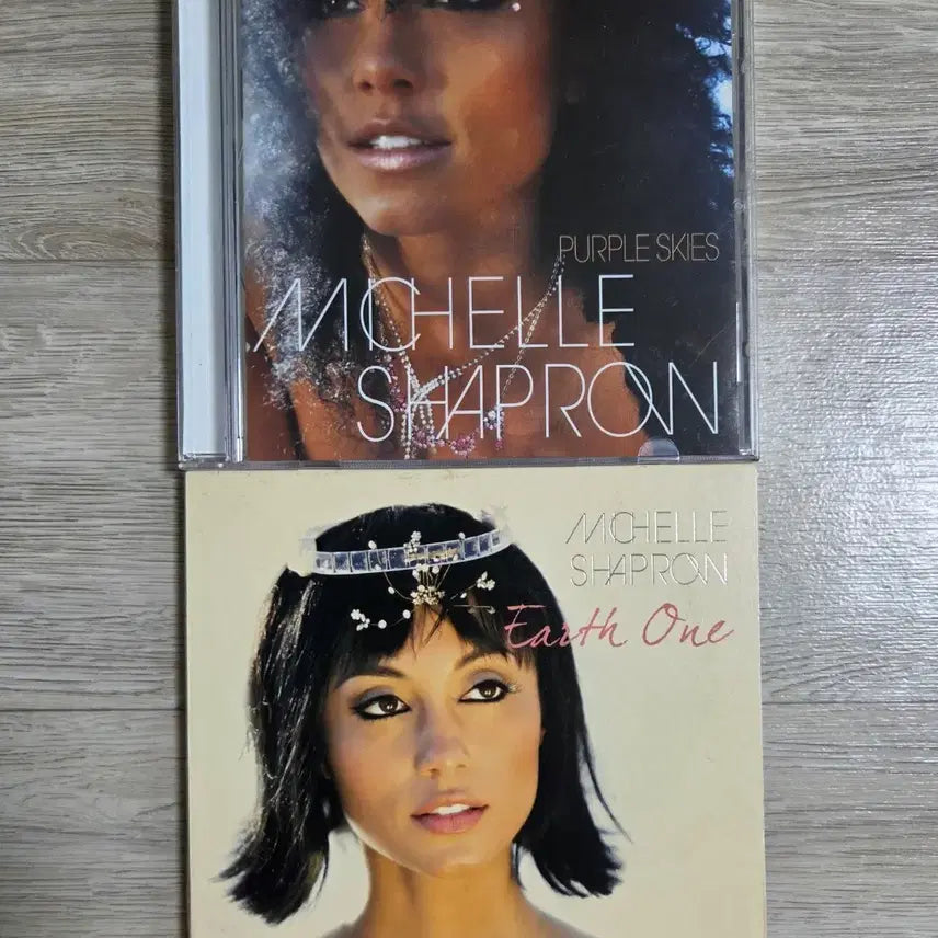 [BUNJANG] Michelle Shaprow Purple Skies Earth One CD Bundle Set / [택포] Michelle Shaprow 미셸 샤프로 1+2집 Purple skies Earth One CD