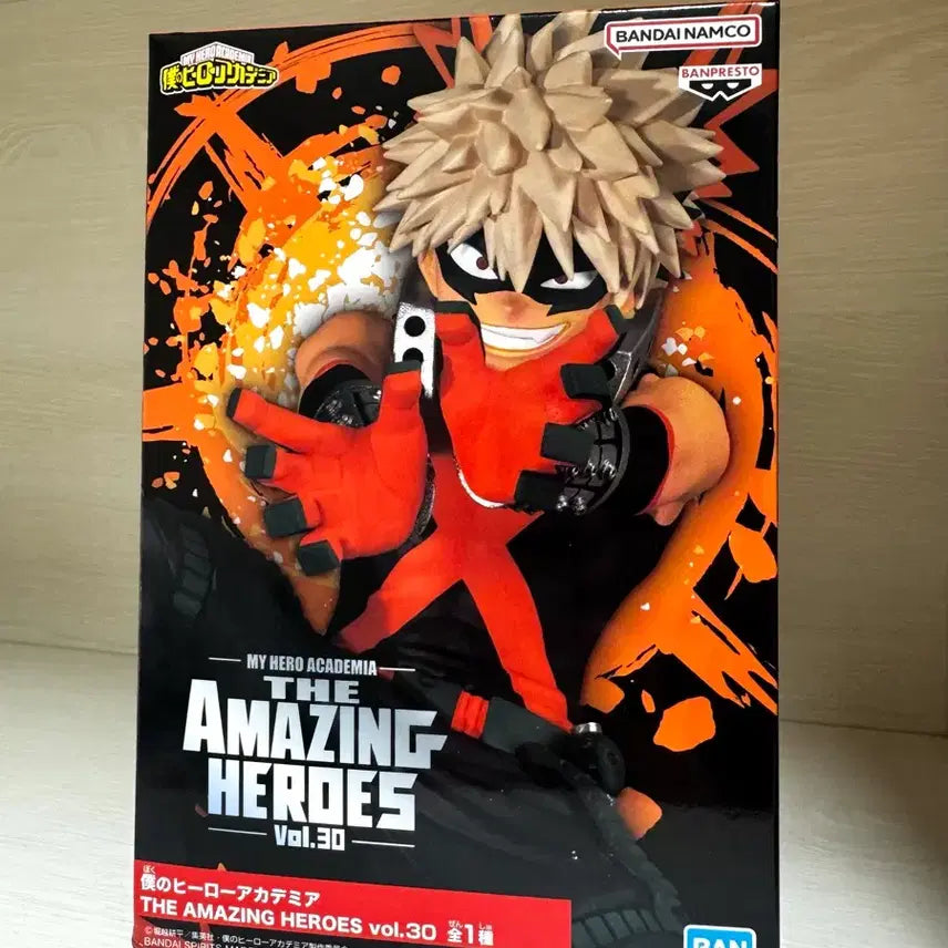 [BUNJANG] My Hero Academia Katsuki Bakugo Banpresto Amazing Heroes Figure / 나의 히어로 아카데미아 바쿠고 카츠키 반프레스토 어메이징 히어로즈 피규어 나히아 히로아카