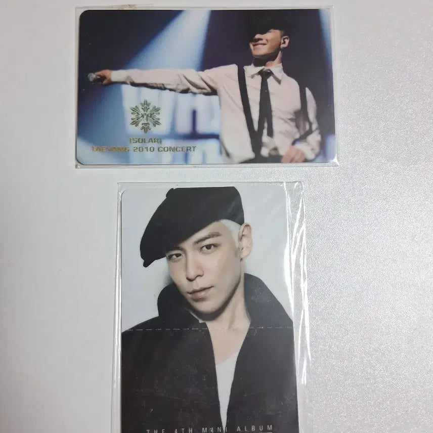 [BUNJANG] BIGBANG T.O.P. Taeyang Photocard Set / 빅뱅 탑 태양 포토카드