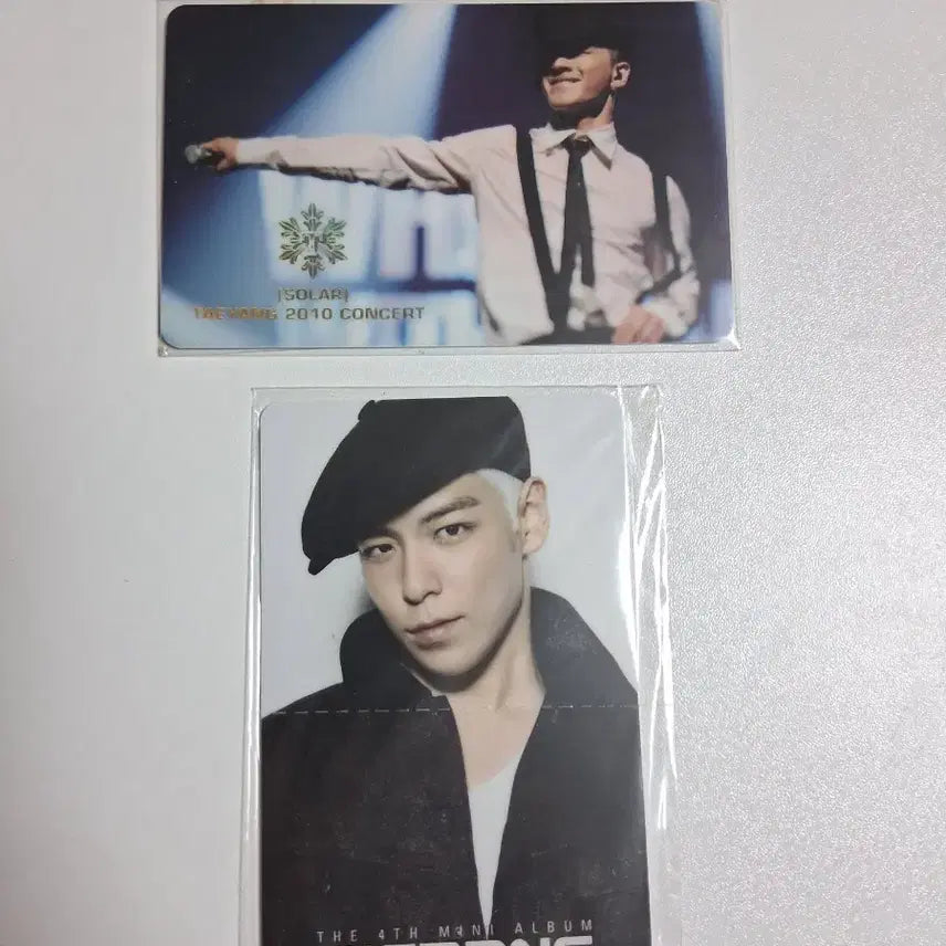 [BUNJANG] BIGBANG T.O.P. Taeyang Photocard Set / 빅뱅 탑 태양 포토카드
