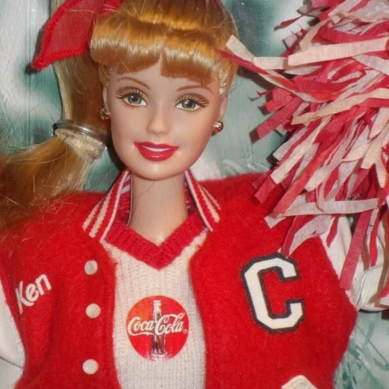 [BUNJANG] Coca-Cola Barbie Collector Edition Cheerleader Doll (Mattel 25378) - Sealed / 미개봉 코카콜라 바비 Collector Edition 25378 한정판 컬렉터