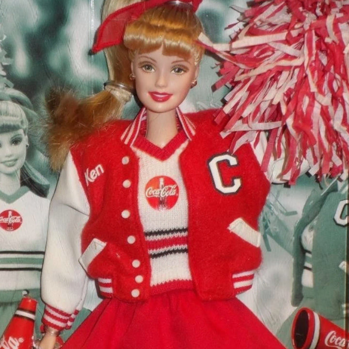 [BUNJANG] Coca-Cola Barbie Collector Edition Cheerleader Doll (Mattel 25378) - Sealed / 미개봉 코카콜라 바비 Collector Edition 25378 한정판 컬렉터
