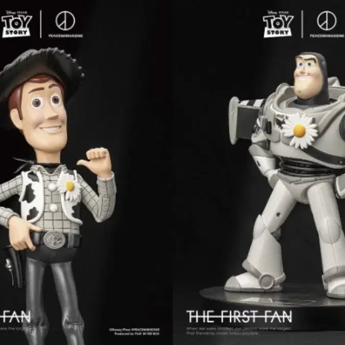 [BUNJANG] PEACEMINUSONE x Disney Woody &amp; Buzz Lightyear Figure Set / 피스마이너스원 x 디즈니 우디, 버즈라이트 피규어