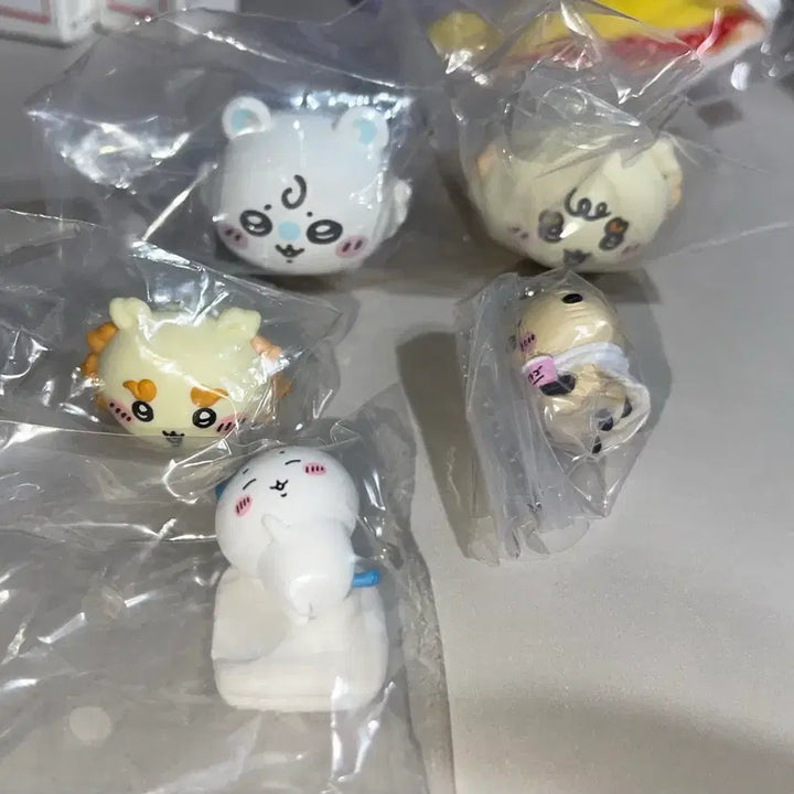 [BUNJANG] Chiikawa Gacha Set (Momonga, Shisa, Racco, Hachiware) / 치이카와 가챠세트(모몽가,시사,랏코,하치와레)
