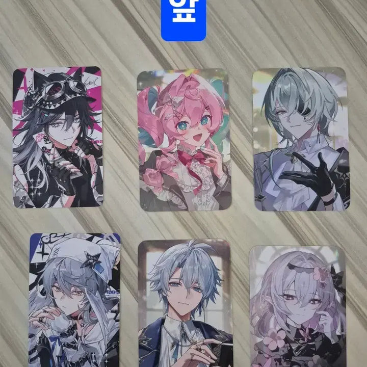 [BUNJANG] Honkai Star Rail Photocard Bundle Set / 붕괴스타레일포카 파이논 아낙사 카스토리스 히아킨 선데이 에쉬베일 일괄
