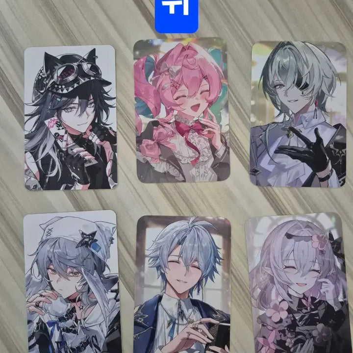 [BUNJANG] Honkai Star Rail Photocard Bundle Set / 붕괴스타레일포카 파이논 아낙사 카스토리스 히아킨 선데이 에쉬베일 일괄