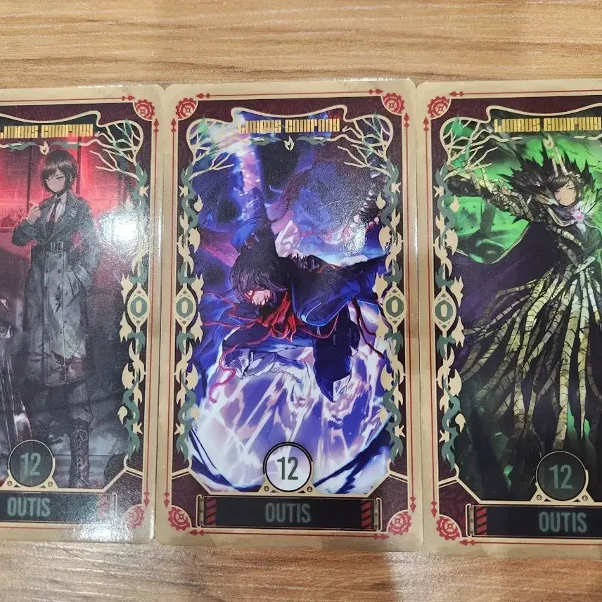 [BUNJANG] Limbus Company Animate Arcana Card Otis Set / 림버스 컴퍼니 애니메이트 아르카나 카드 오티스