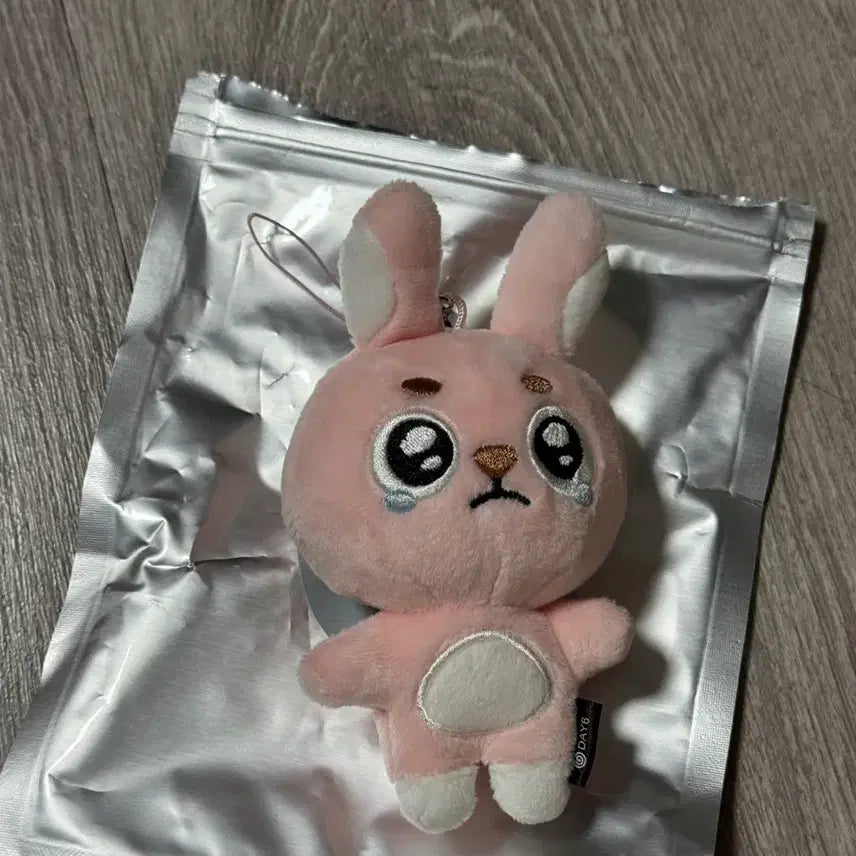 [BUNJANG] Unfiltered Ppoengpil Rabbit Plush Doll with POB Photocard / 언필터드 뿌엥필 양도 (특전 포카 포함)