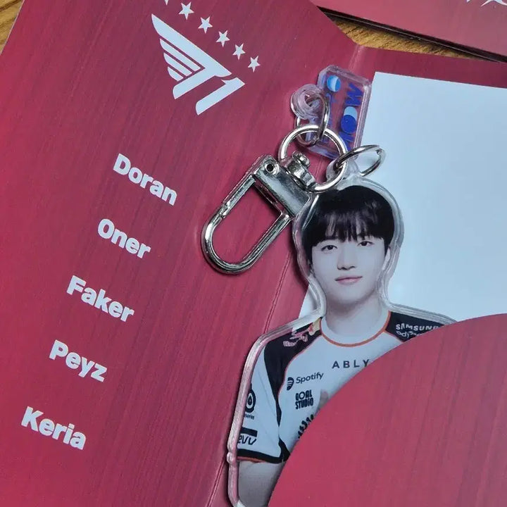 [BUNJANG] T1 Keria Limited Edition Keyring / 우리은행 T1 한정판 키링 Keria 케리아