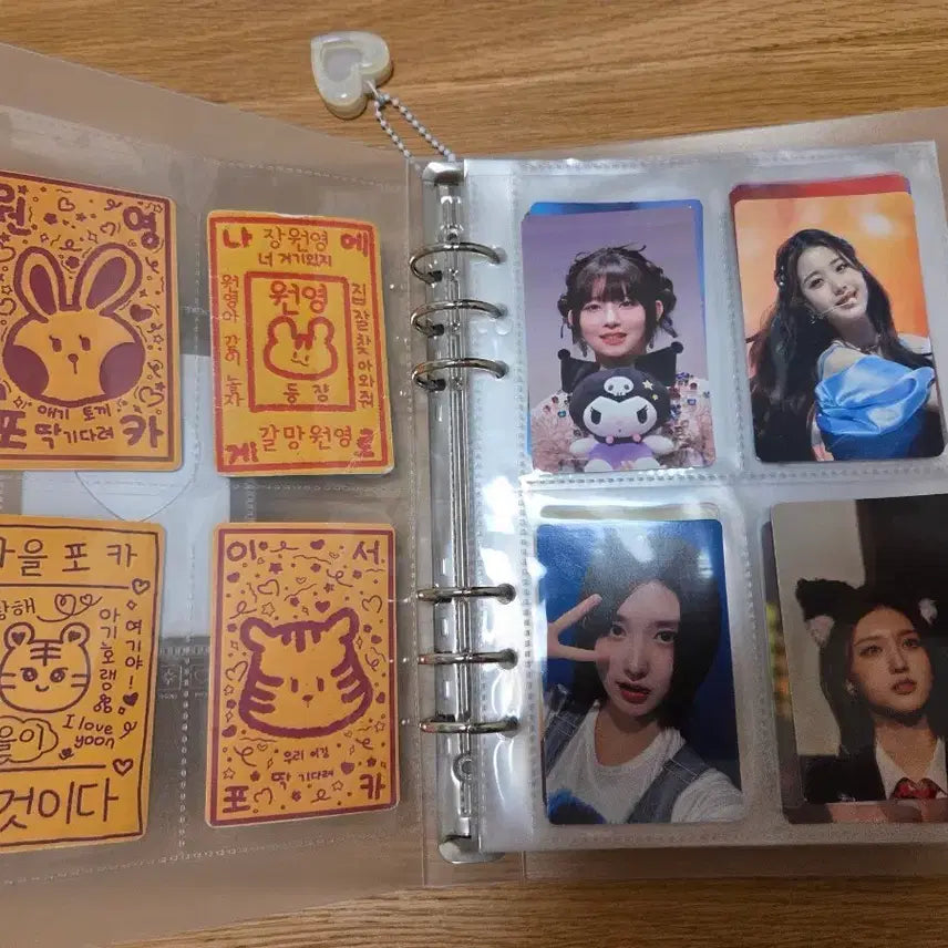 [BUNJANG] IVE Jang Wonyoung Photocard Binder Bundle / 아이브비공굿 바인더 포토카드 일괄 장원영 탈덕 처분 다꾸 덕질용품
