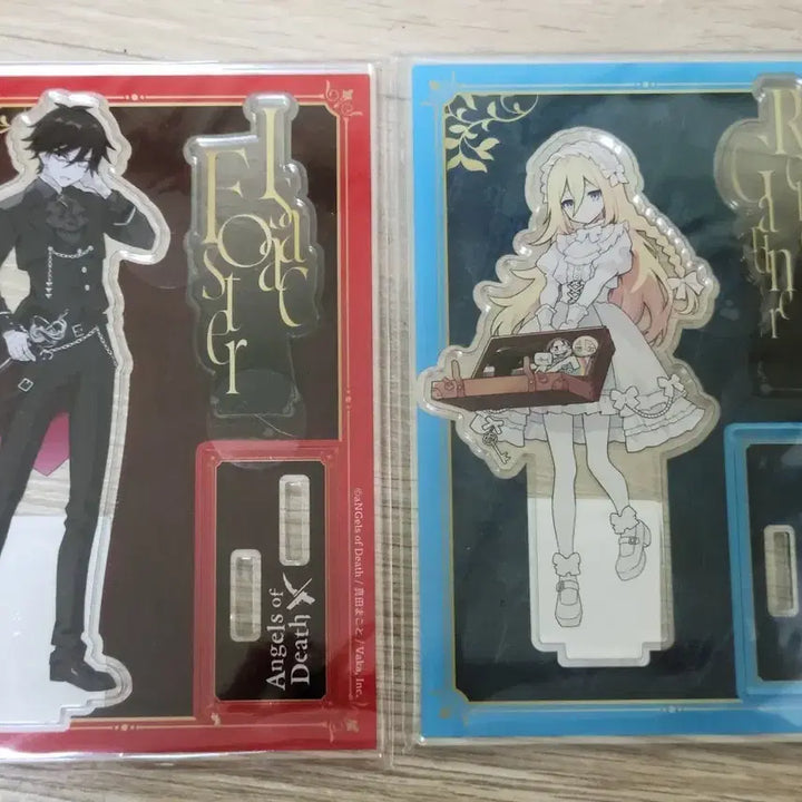 [BUNJANG] Angels of Death 10th Anniversary Makoto Sanada Acrylic Stand Bundle Set / 살육의천사 10주년 사나다마코토전 잭 레이첼 잭레이 아크릴스탠드 일괄판매