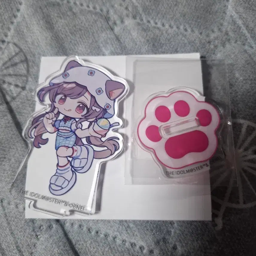 [BUNJANG] THE iDOLM@STER Shiny Colors Manekineko Collaboration Tsukioka Kogane SD Acrylic Stand / 아이돌마스터 샤이니 컬러즈 샤니마스 마네키네코 콜라보 sd 아크릴 스탠드 츠키오카 코가네