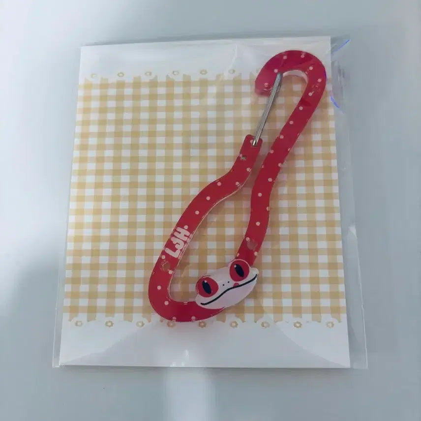 [BUNJANG] GyeDamChulGeun Lee Ja Heon Lucky Draw Carabiner / 괴담출근 이자헌 생카 카라비너