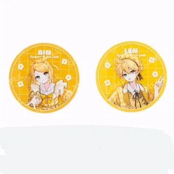 [BUNJANG] Hatsune Miku Retro Flower Pop-up Kagamine Rin Len Acrylic Coaster Bundle Set / 카가미네 린 렌 아크릴 코스터 일괄 [하츠네 미쿠 레트로 플라워 신촌 팝업]