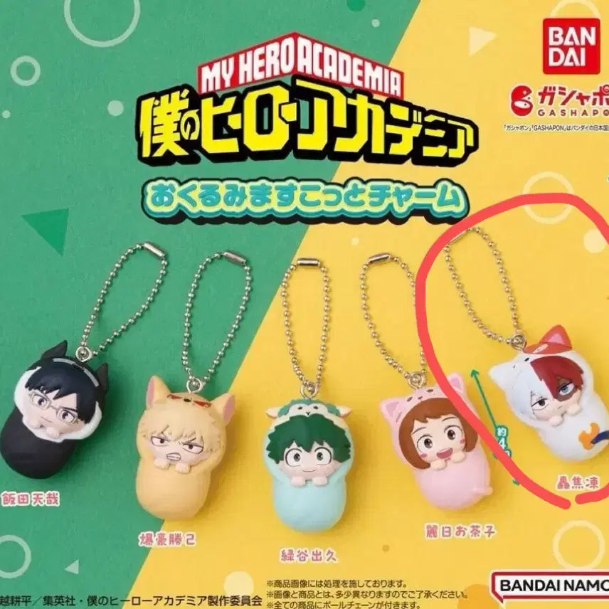 [BUNJANG] My Hero Academia Todoroki Shoto Okurumi Plush / 히로아카 토도로키 쇼토 가챠 포대기 오쿠루미 나히아 나의히어로아카데미아