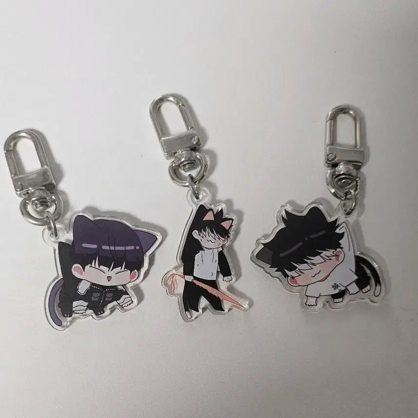 [BUNJANG] Kaiju No. 8 Hoshina Soushiro / Narumi Gen Keyring Bundle Set / 괴수8호 호시나 소우시로/나루미 겐 비공굿 키링 일괄