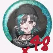 [BUNJANG] Hololive Lindou Chihaya New Generations Can Badge Set (48 pcs) / 홀로라이브 린도 치하야 뉴웨이브 캔뱃지 48개
