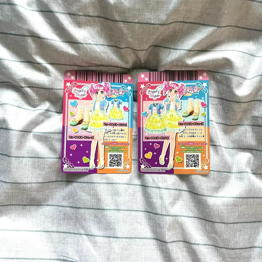 [BUNJANG] Aikatsu! Ai Stars! Japan Edition Momoko Kanade Angel Sugar Lemonade Card / 아이카츠 아이엠스타 일판 모모 마도카 엔젤리슈가 레모네이드 카드